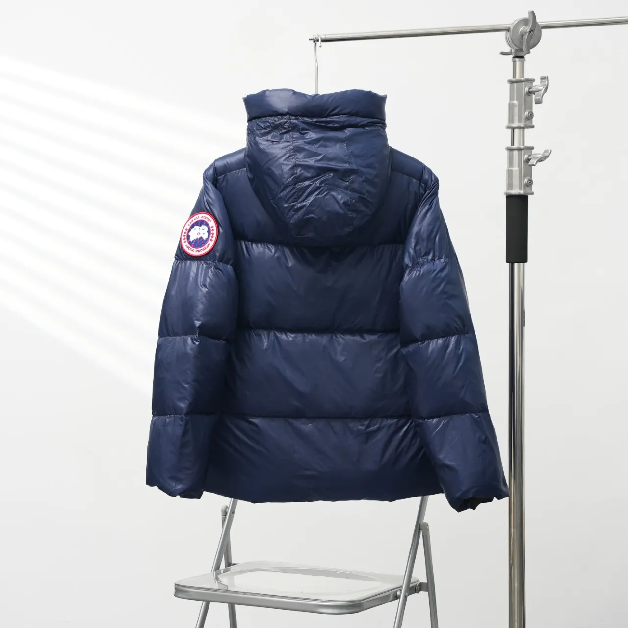 P740 CANADA GOOSE丨Canada Goose 2252 Puff Hooded Down Jacket Color: Dark Blue Red Size: XS-XXL